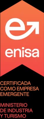 Sello de empresa emergente certificada por ENISA