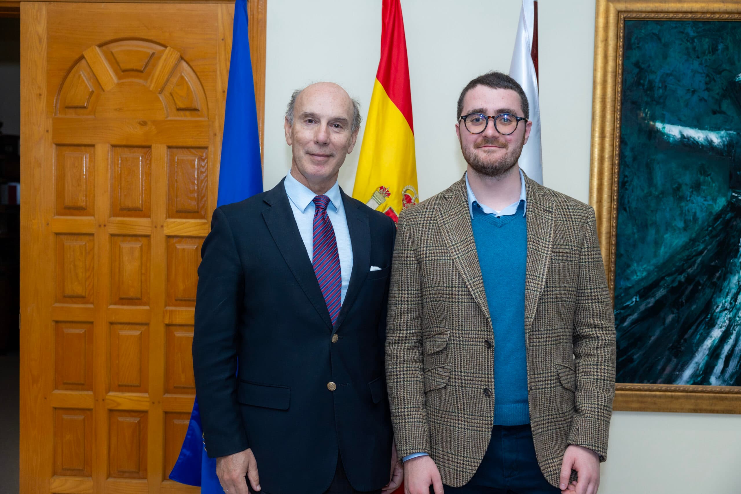 Visita al Embajador de España en Qatar.